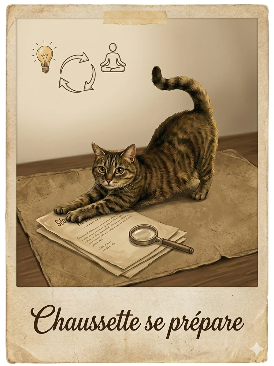Chaussette se prépare